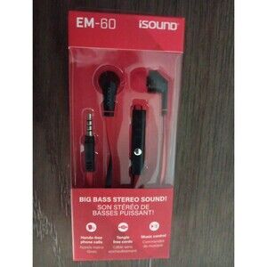 isound wired ear buds EM-60